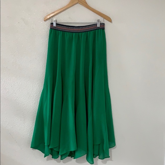 Anthropologie whimsical Maxi Skirt - Picture 2 of 8